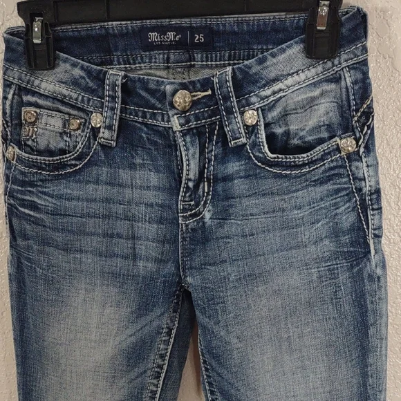 Miss Me , Size 25 ,Stylish Blue Women's Jeans - Picture 6 of 17